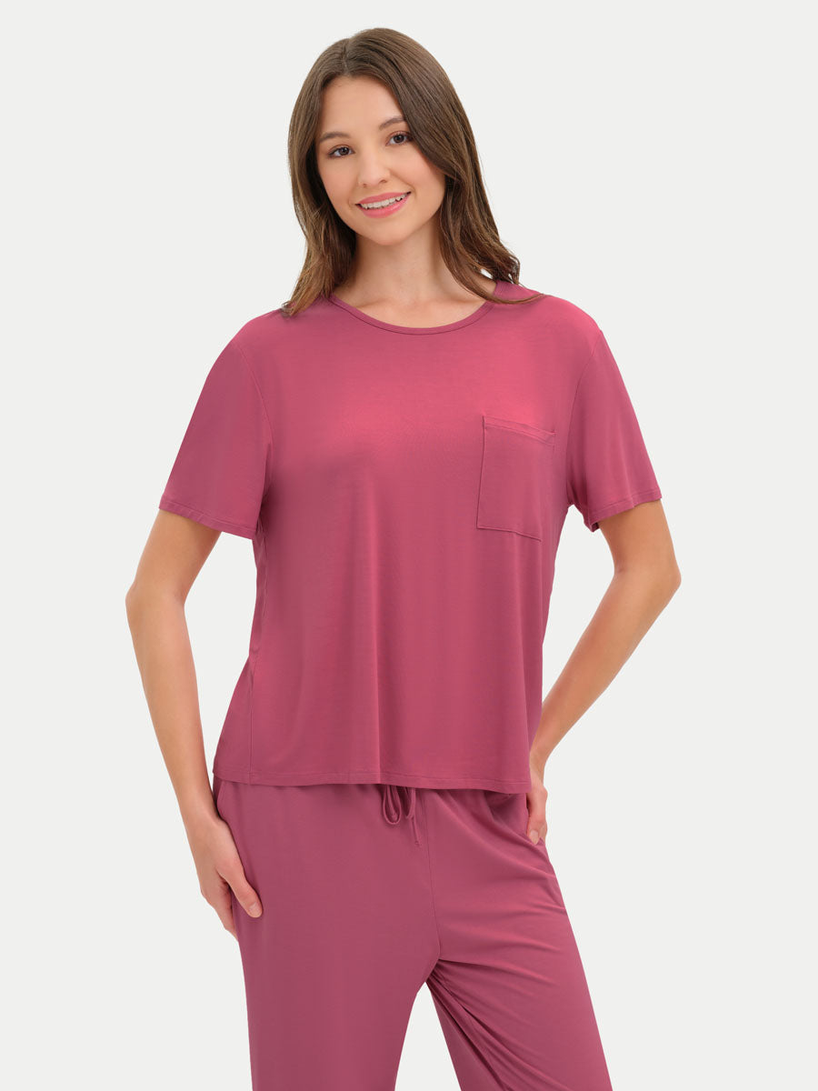 Short Sleeve Bamboo Relaxed Tee