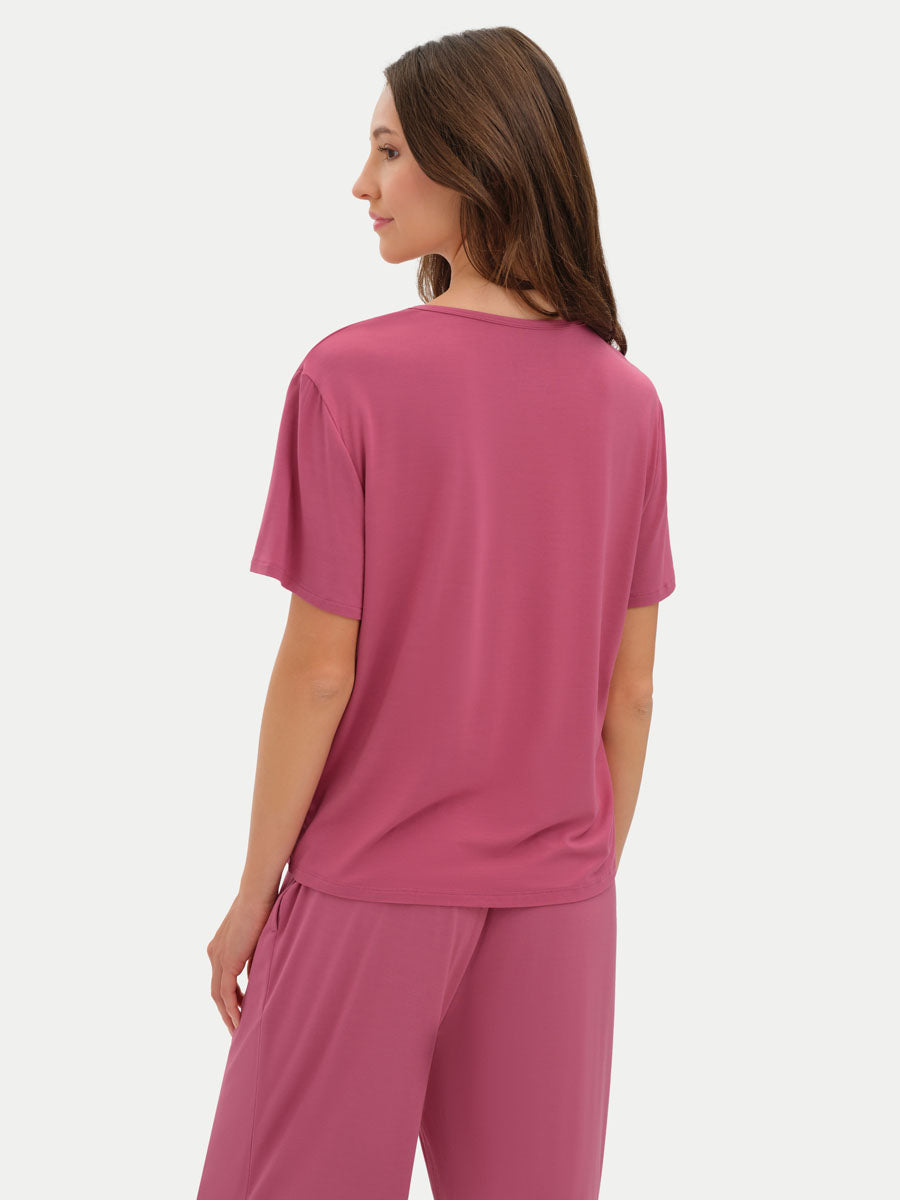 Short Sleeve Bamboo Relaxed Tee