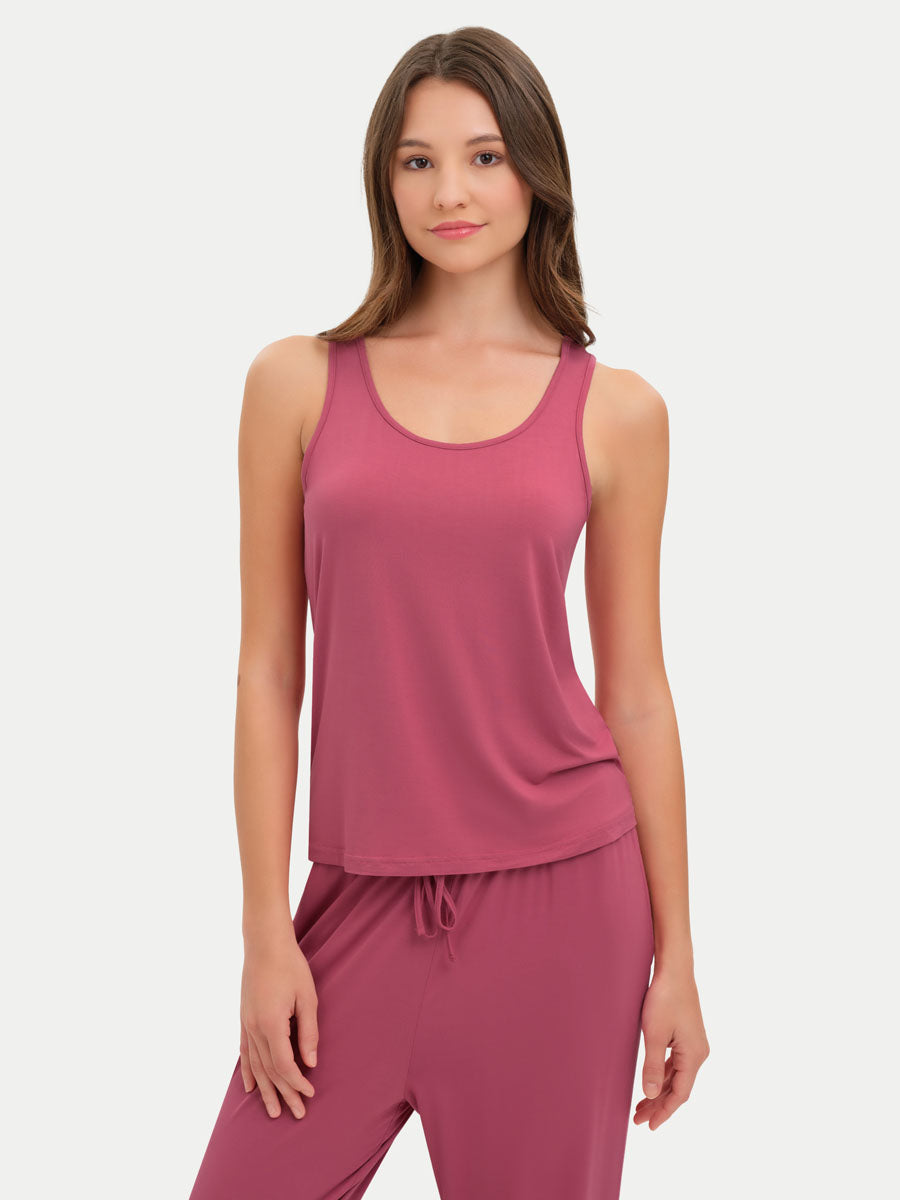Sleeveless Bamboo Tank Top