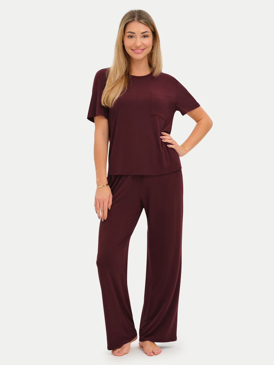 Short Sleeve Bamboo Relaxed Tee
