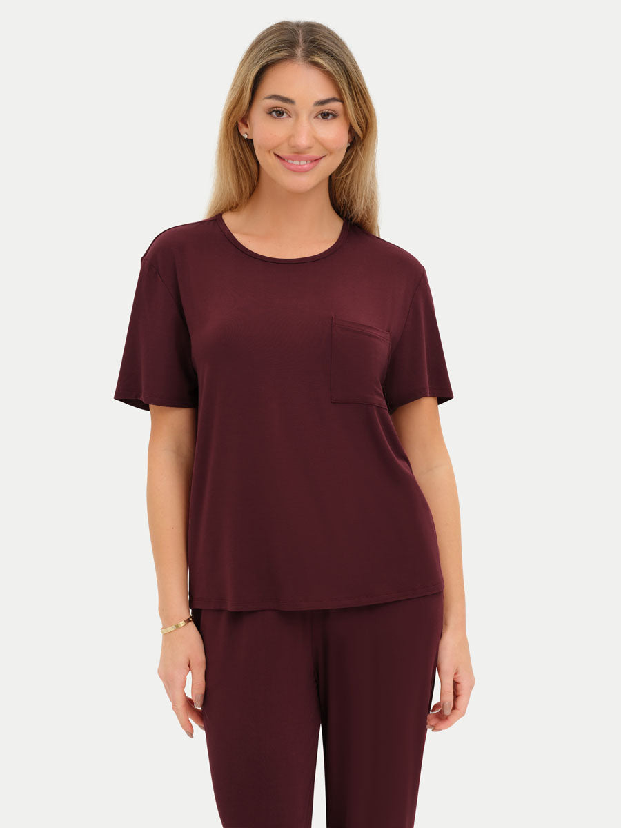 Short Sleeve Bamboo Relaxed Tee