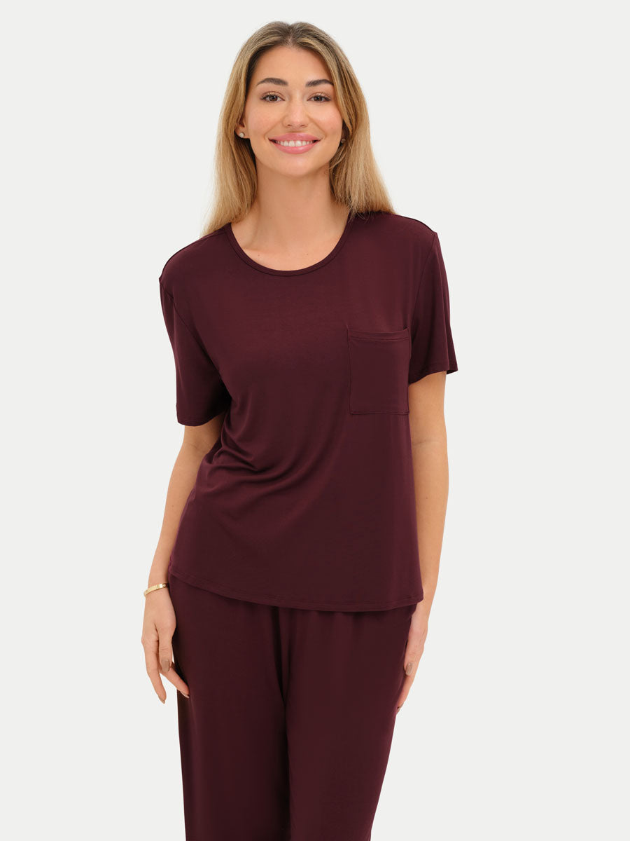 Short Sleeve Bamboo Relaxed Tee