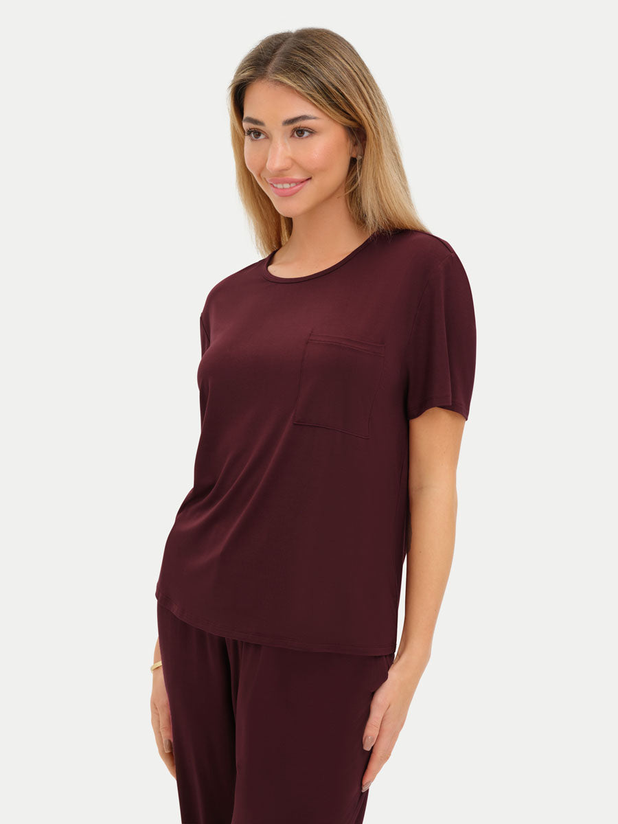 Short Sleeve Bamboo Relaxed Tee