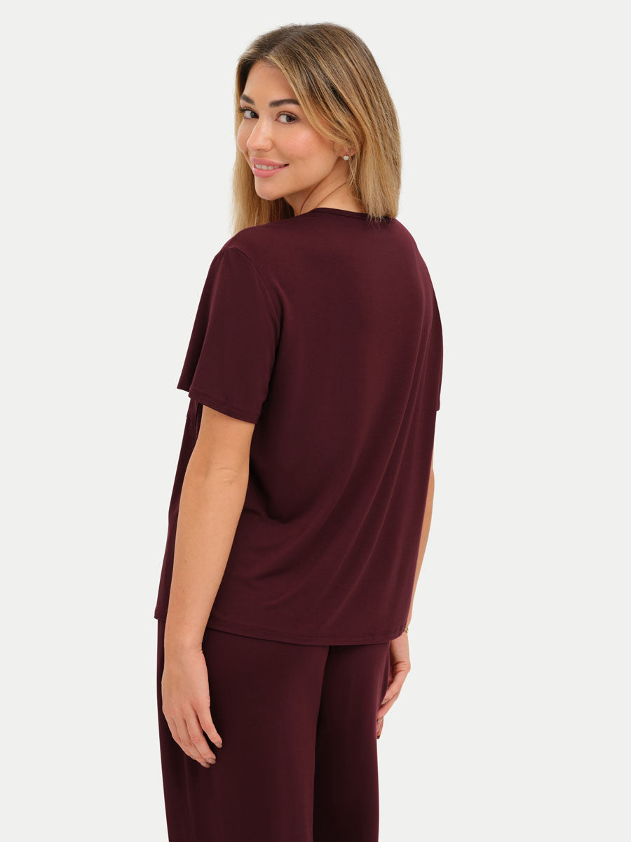 Short Sleeve Bamboo Relaxed Tee