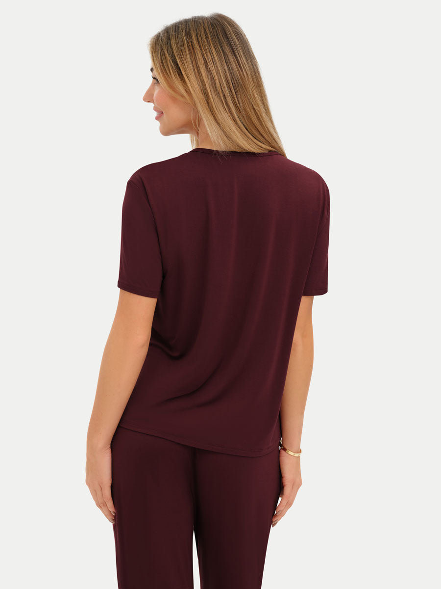 Short Sleeve Bamboo Relaxed Tee