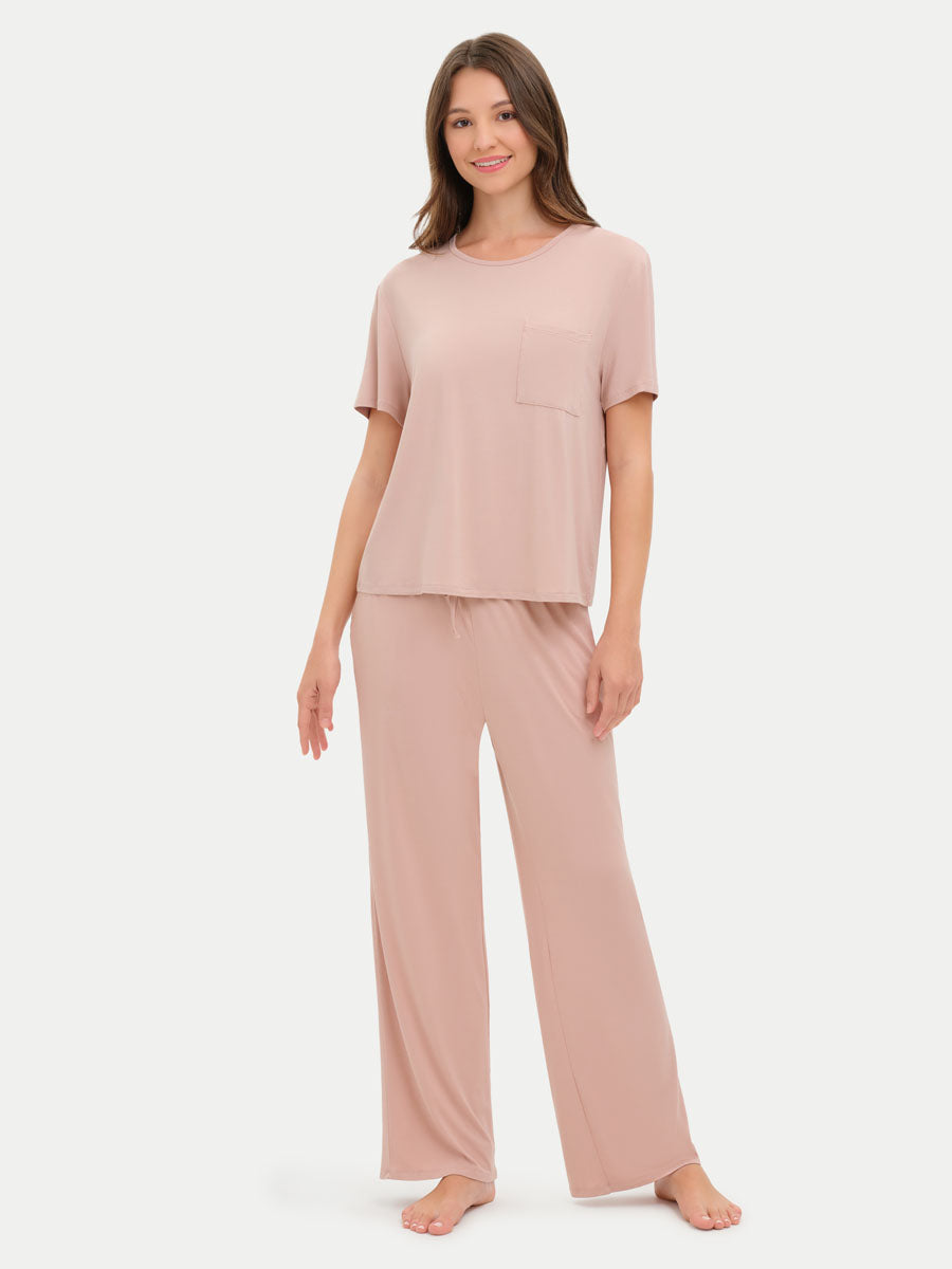 Short Sleeve Bamboo Relaxed Tee