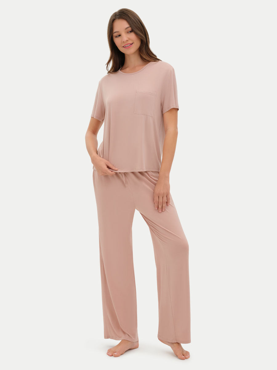 Short Sleeve Bamboo Relaxed Tee