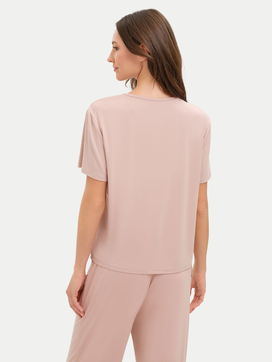 Short Sleeve Bamboo Relaxed Tee