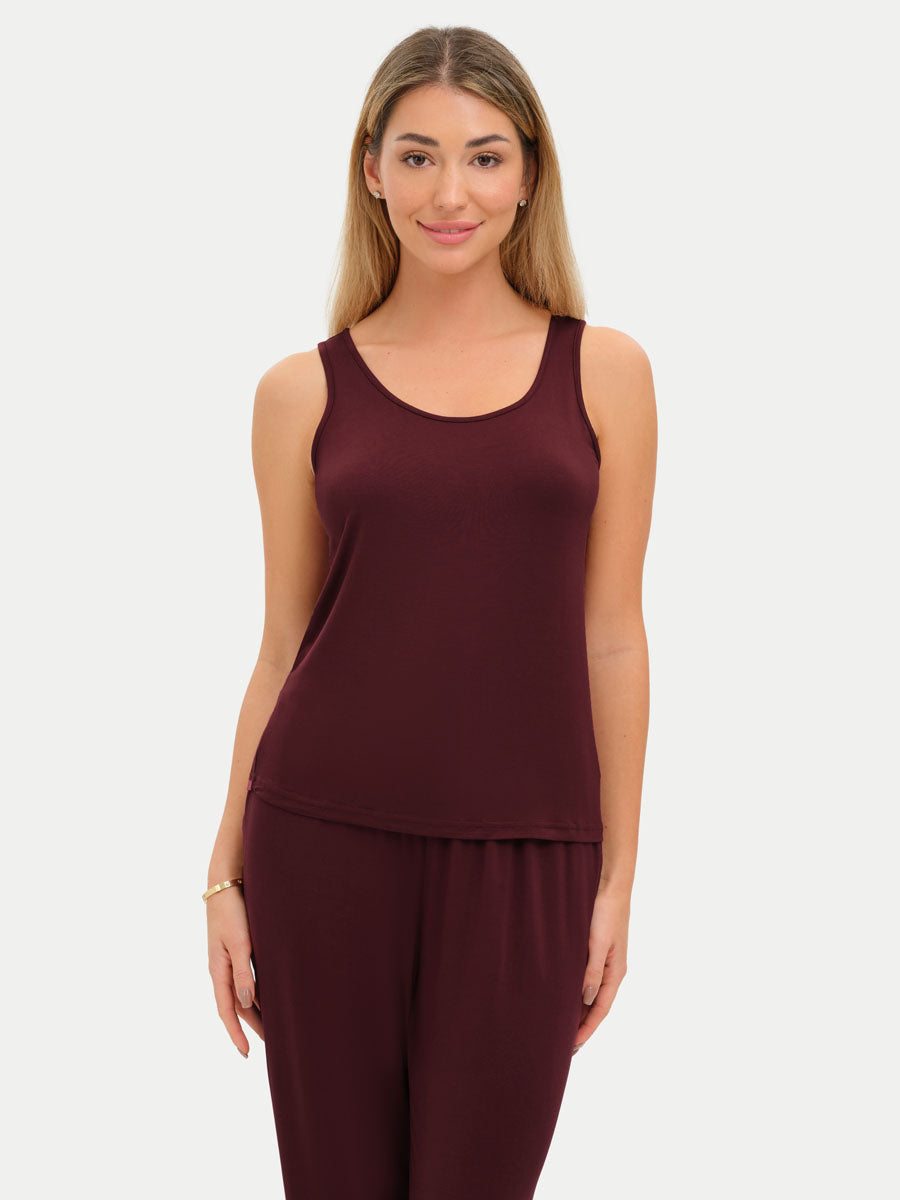 Sleeveless Bamboo Tank Top
