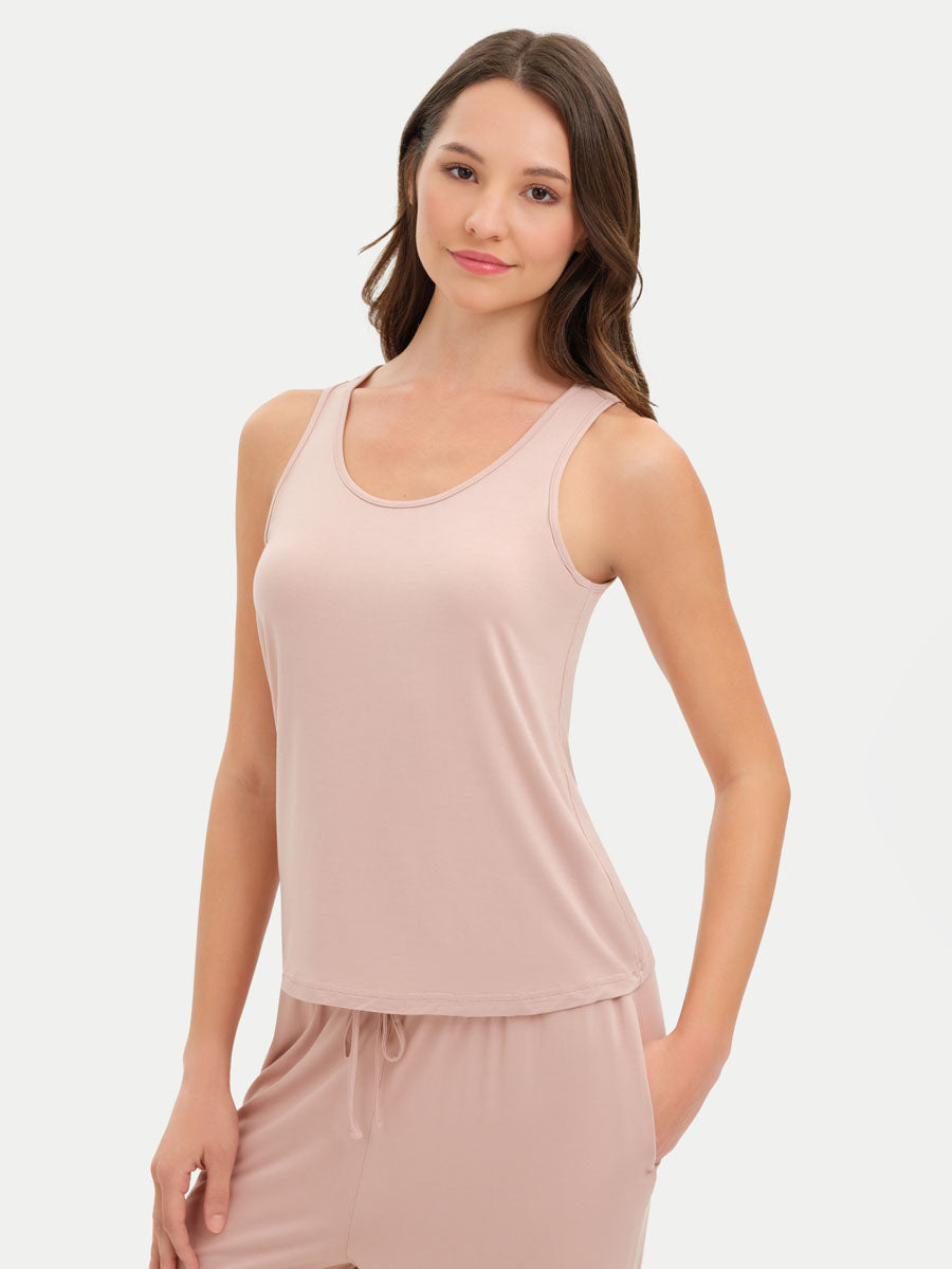Sleeveless Bamboo Tank Top