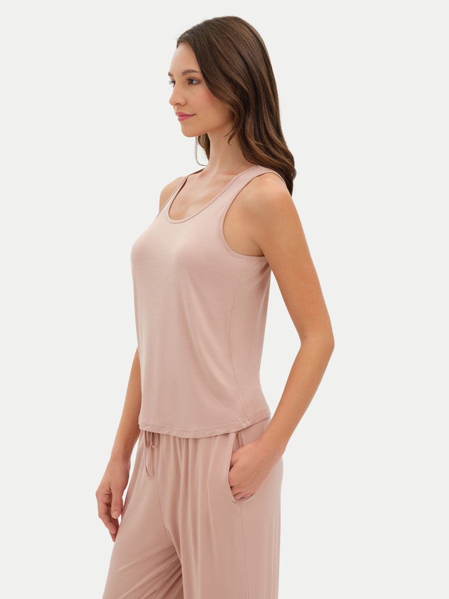 Sleeveless Bamboo Tank Top