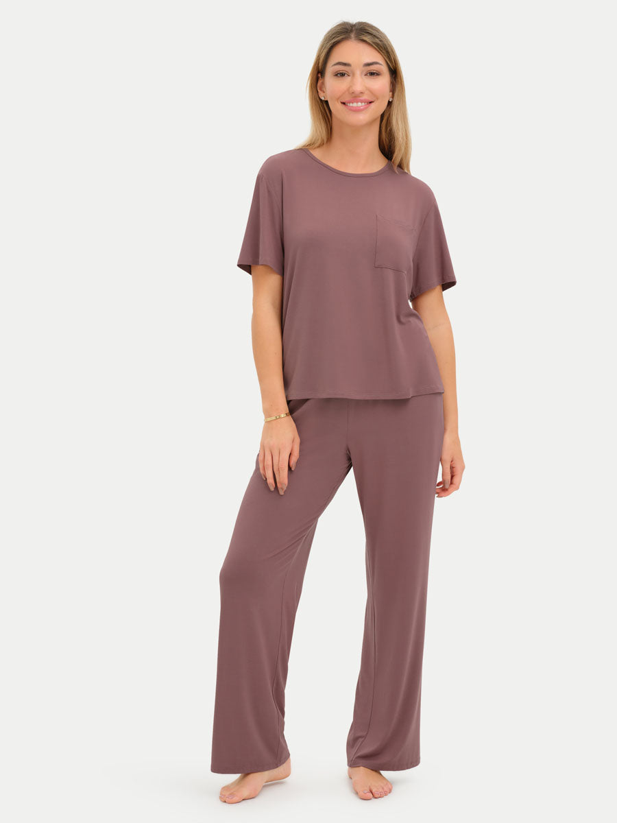 Short Sleeve Bamboo Relaxed Tee