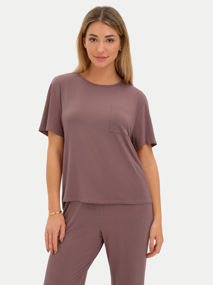 Short Sleeve Bamboo Relaxed Tee