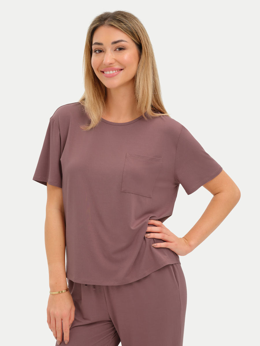 Short Sleeve Bamboo Relaxed Tee