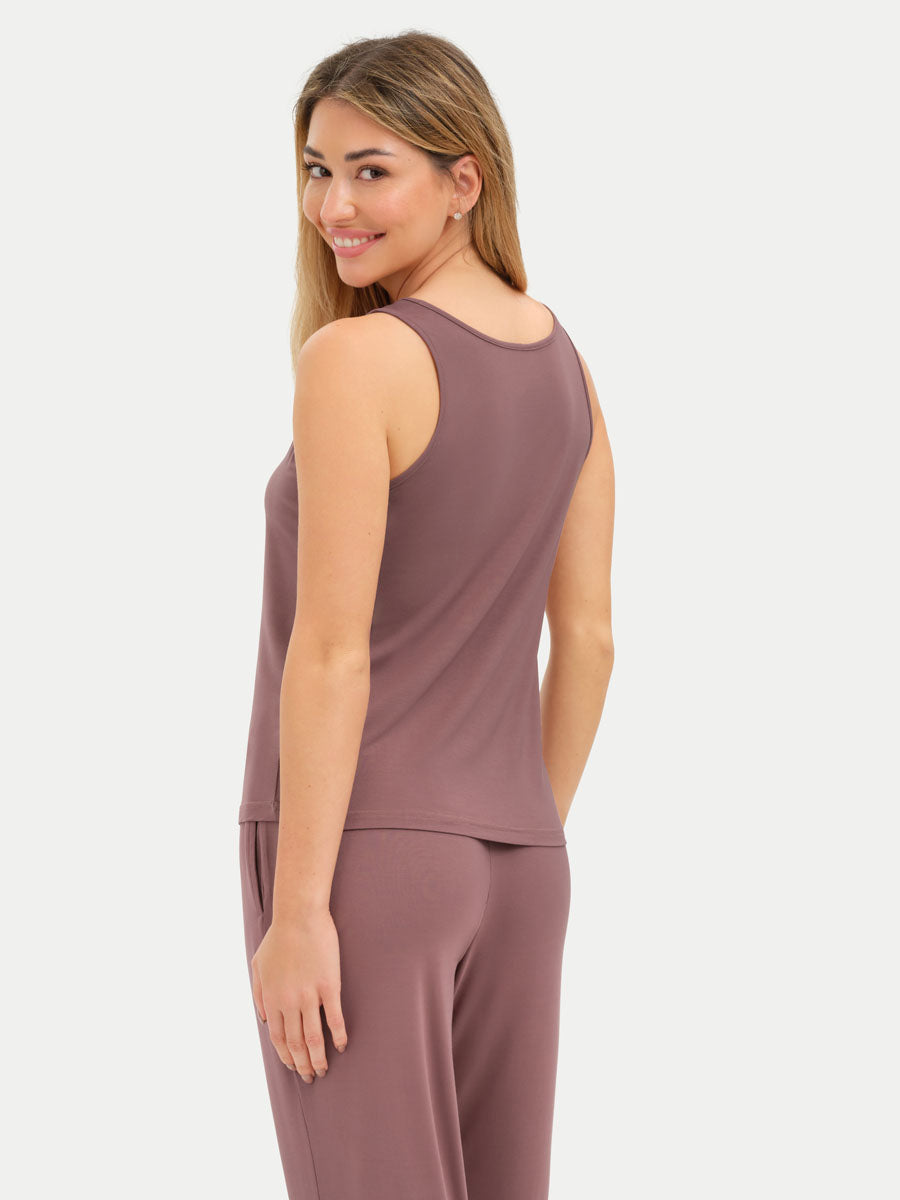 Sleeveless Bamboo Tank Top