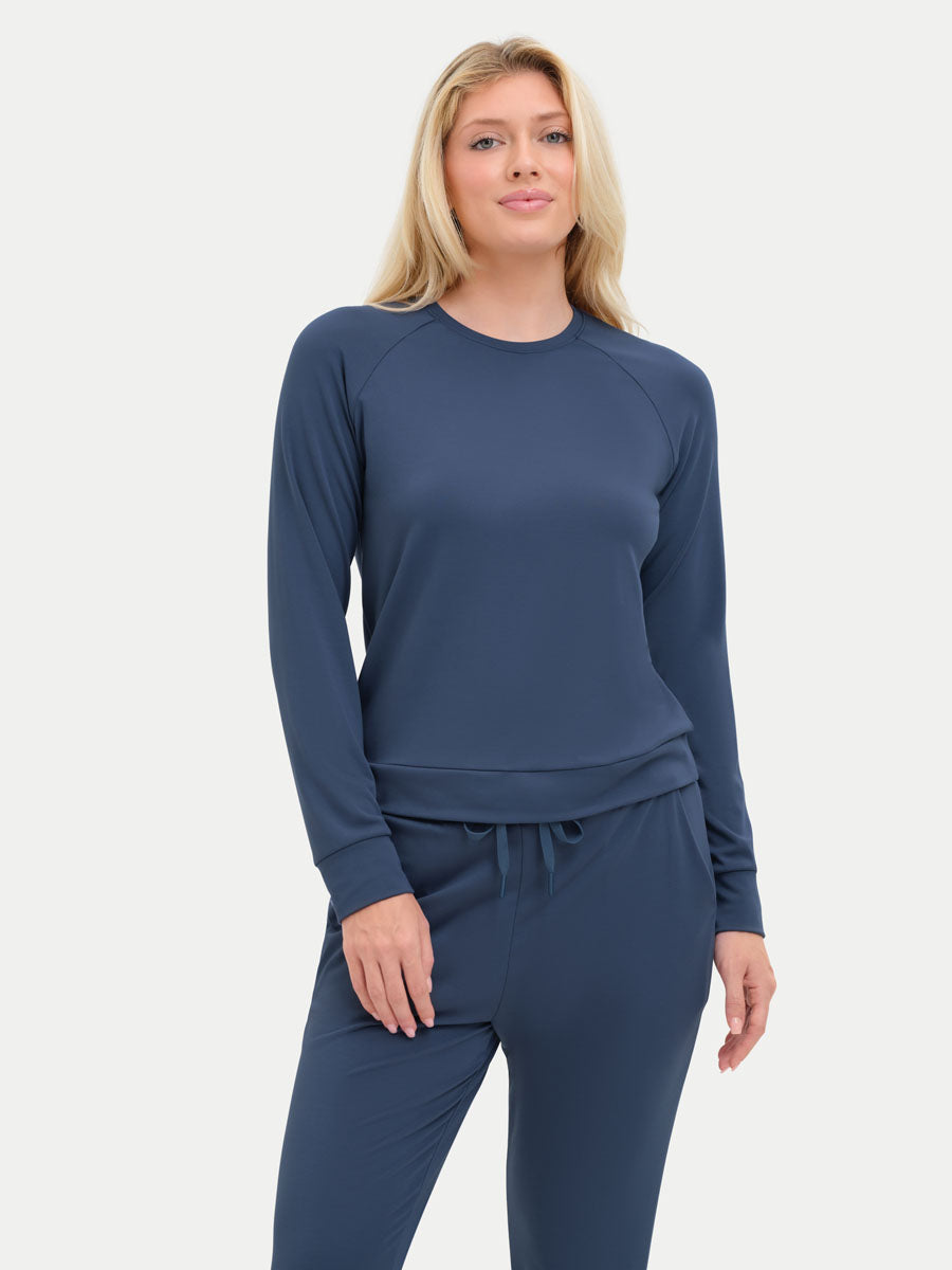 Bamboo Pullover Crew