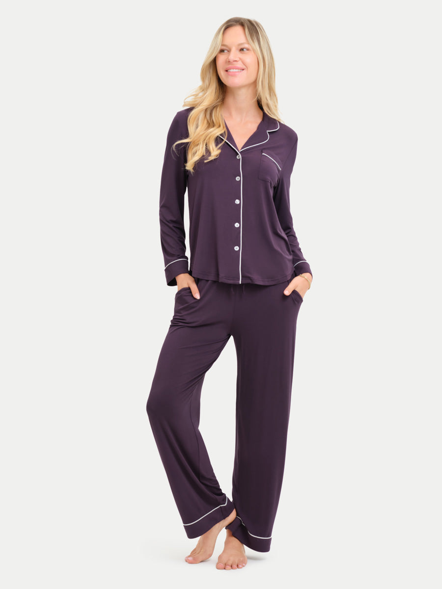 Long Sleeve Bamboo Pajama Set