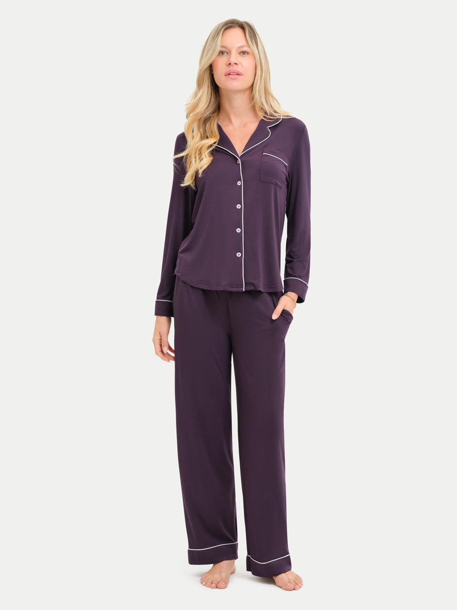 Long Sleeve Bamboo Pajama Set