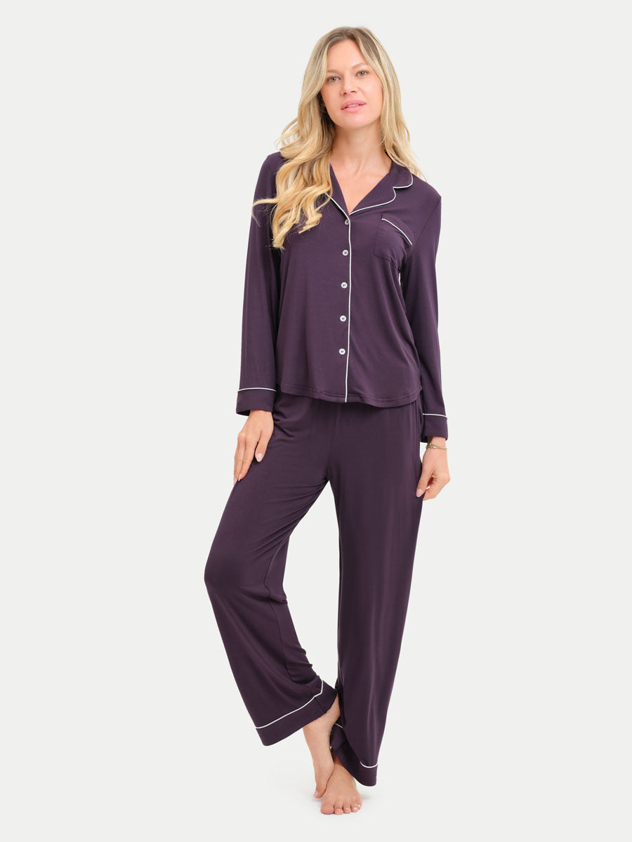 Long Sleeve Bamboo Pajama Set