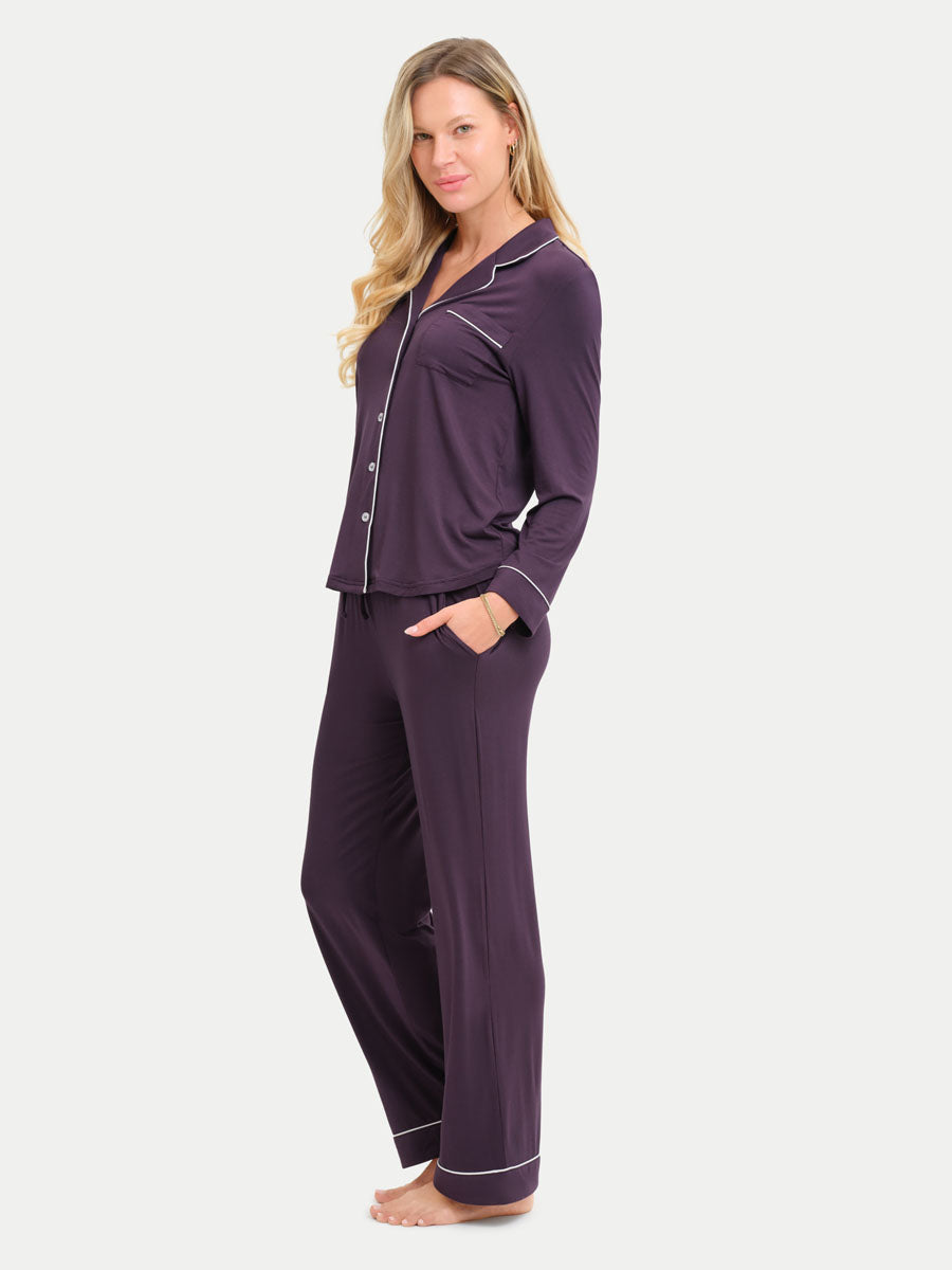 Long Sleeve Bamboo Pajama Set