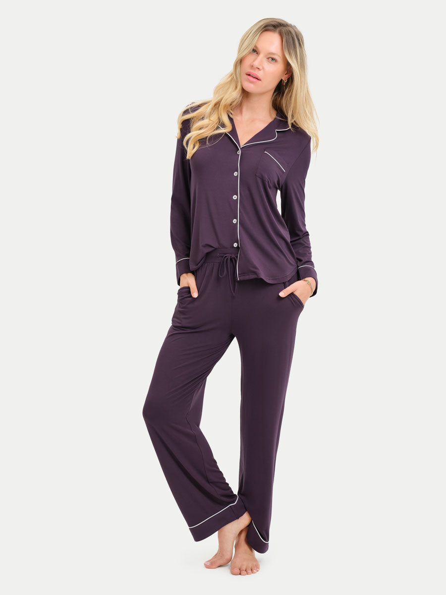 Long Sleeve Bamboo Pajama Set