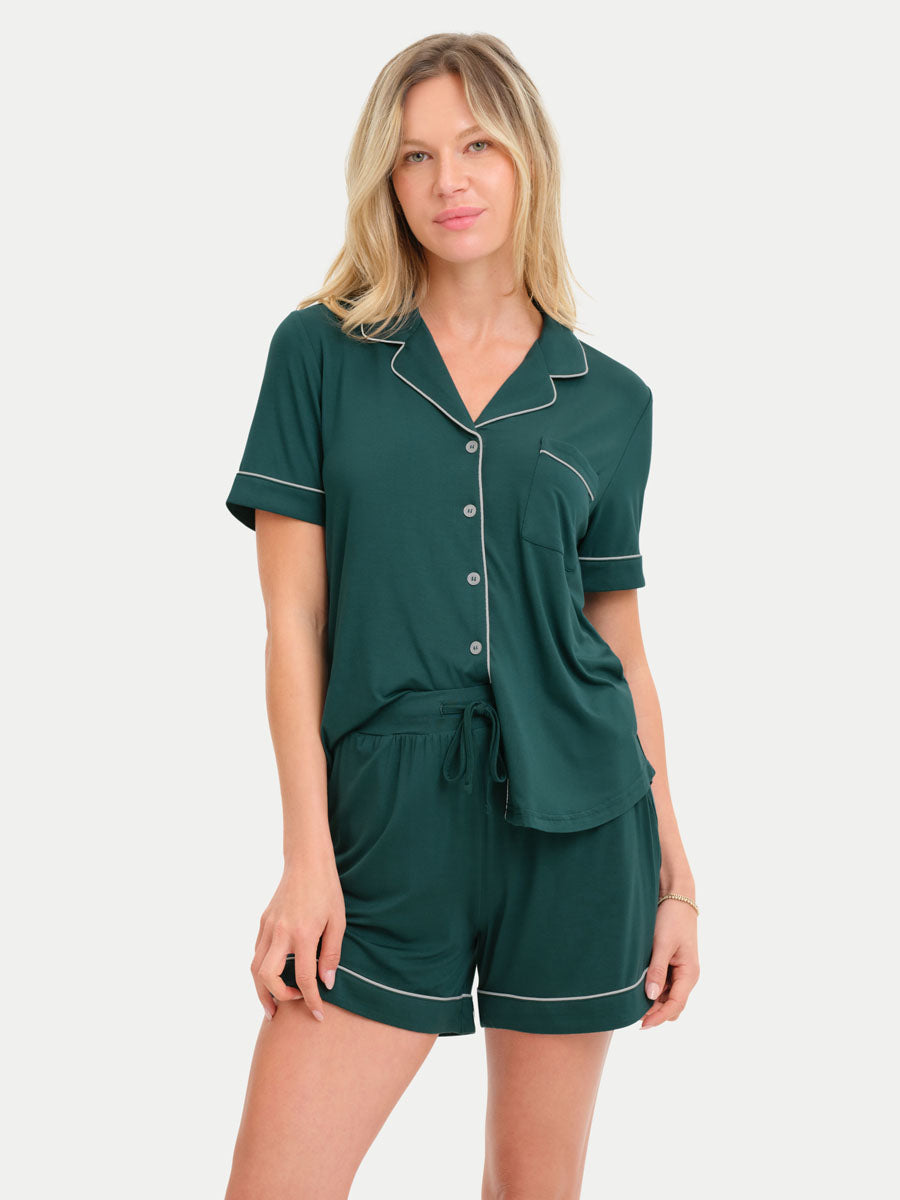Short Sleeve Bamboo Pajama Set