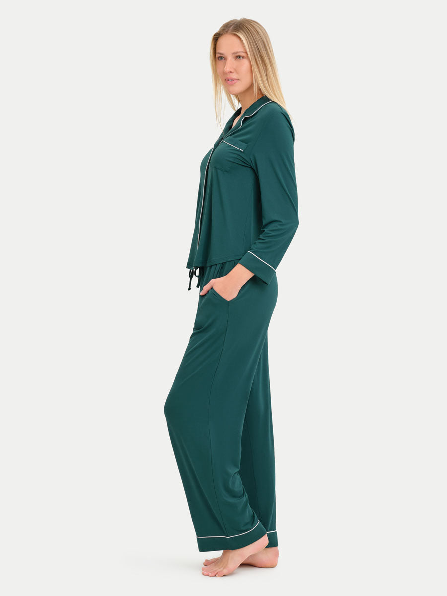 Long Sleeve Bamboo Pajama Set