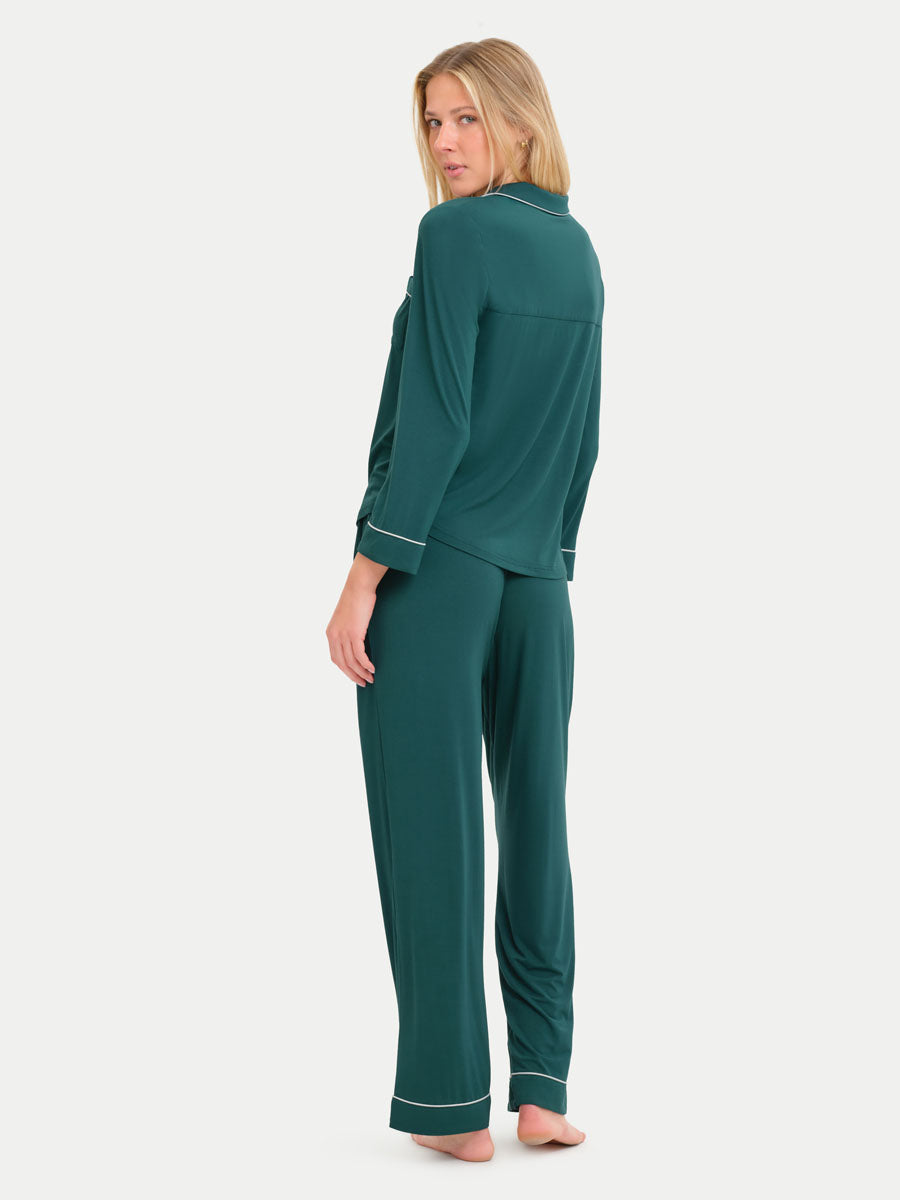 Long Sleeve Bamboo Pajama Set