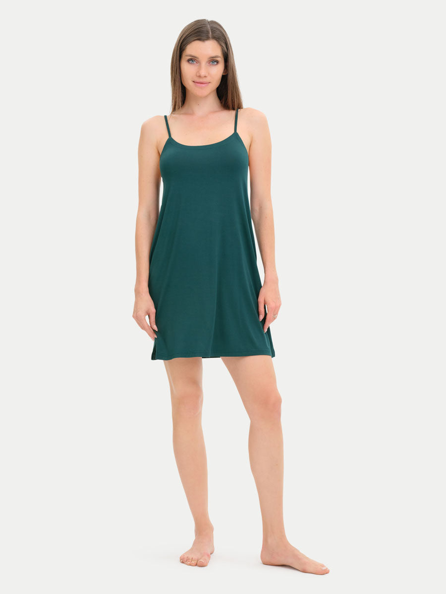 Sleeveless Short Bamboo Sleepshirt