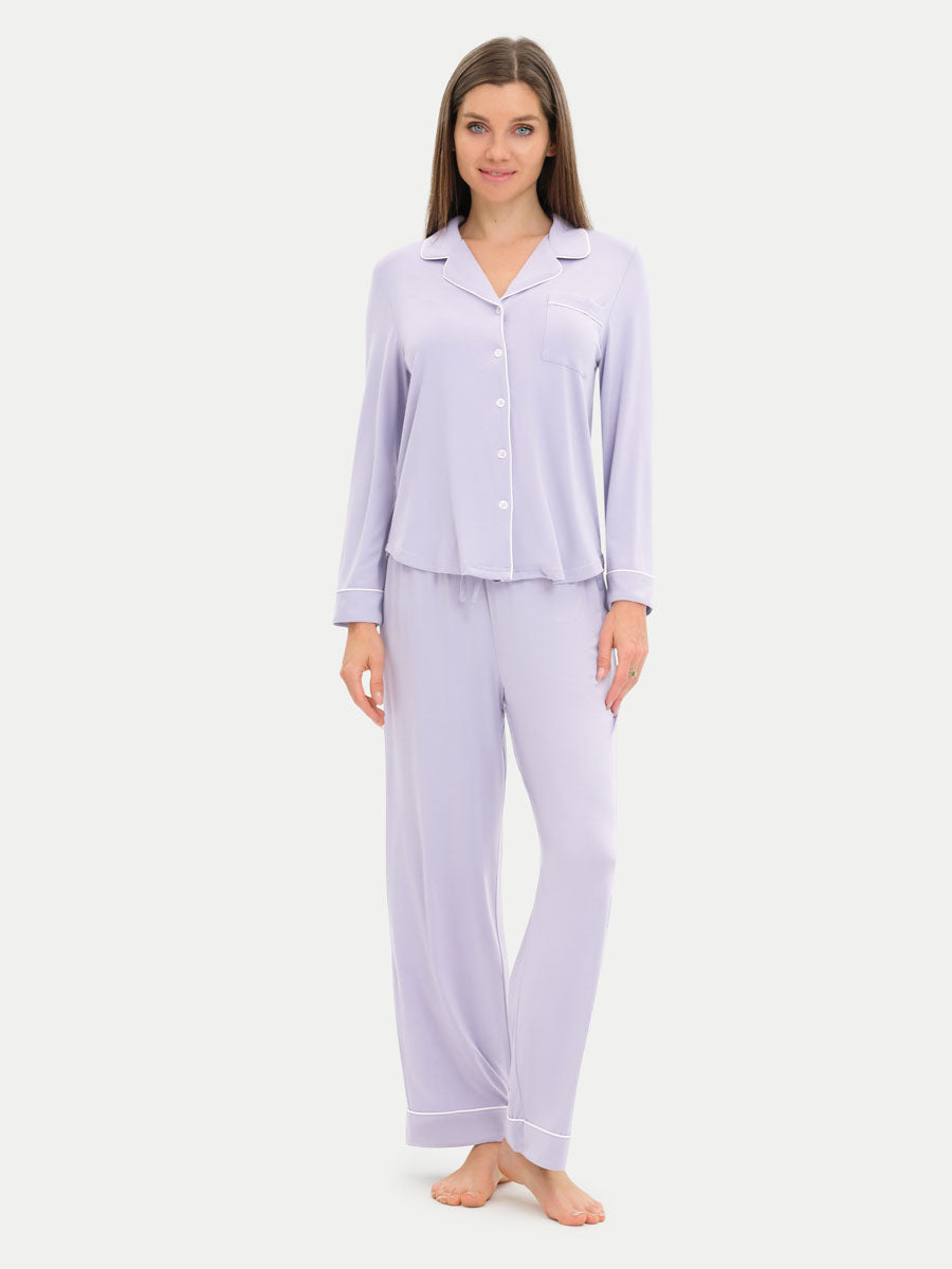 Long Sleeve Bamboo Pajama Set