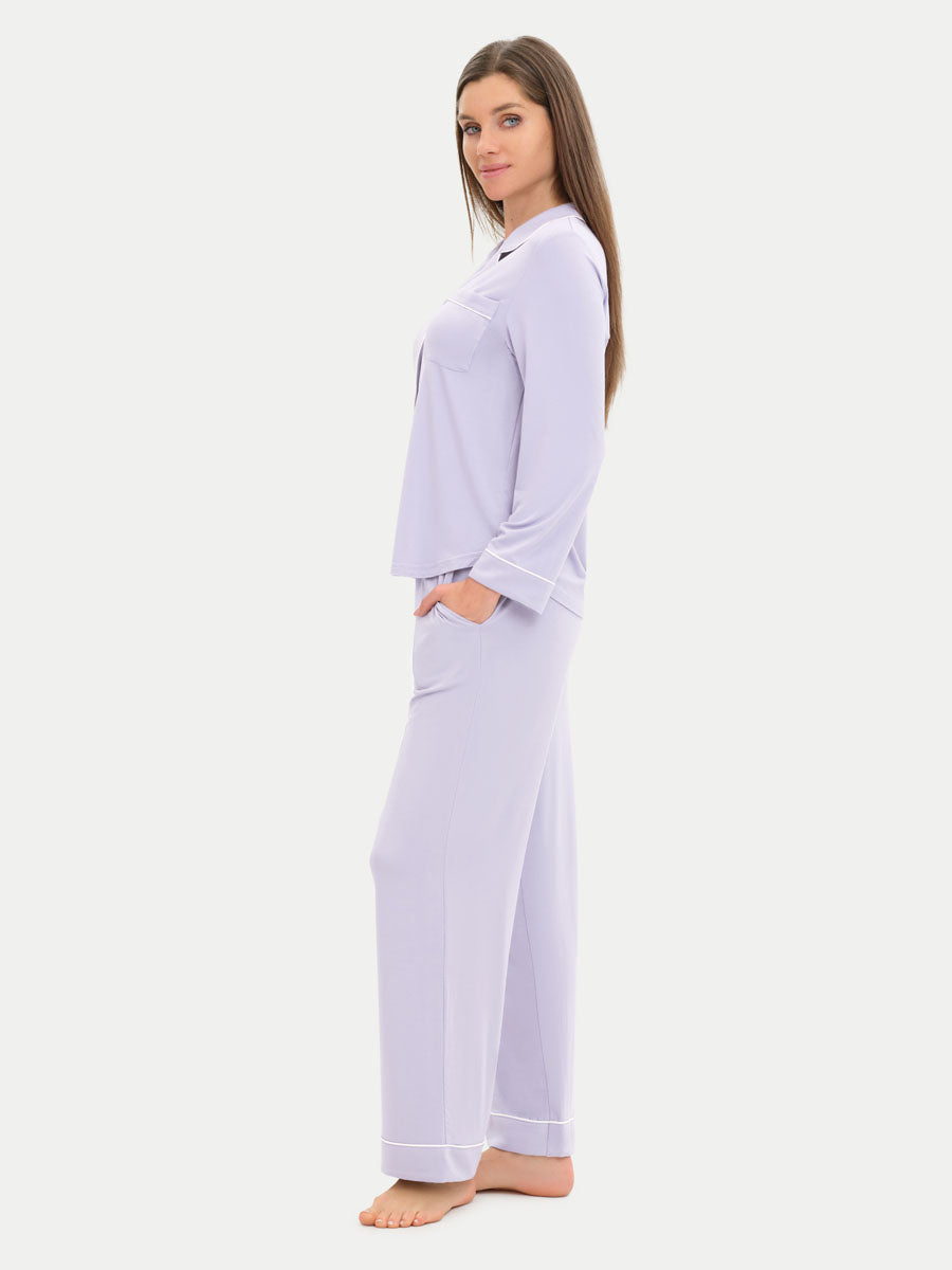 Long Sleeve Bamboo Pajama Set