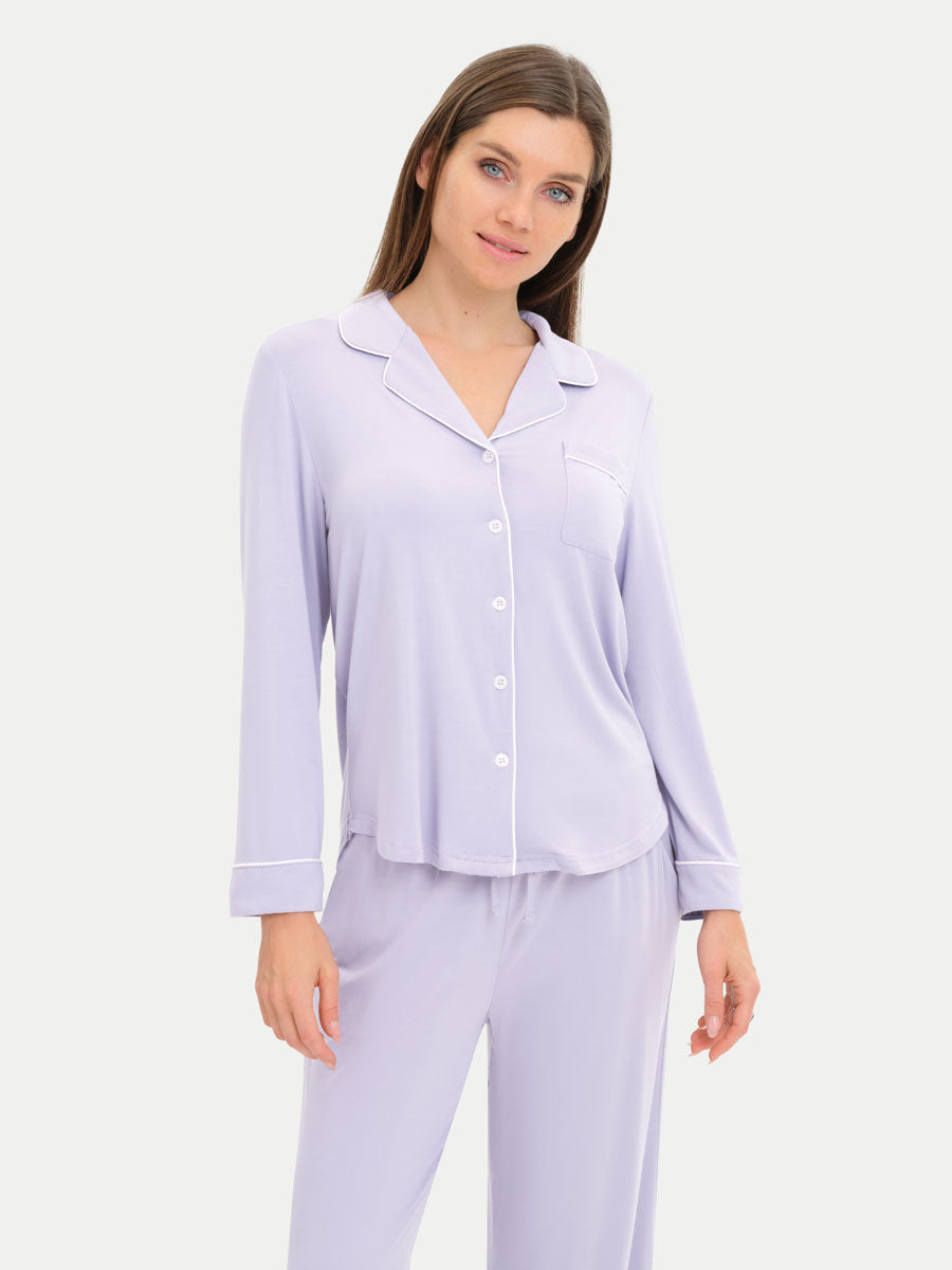 Long Sleeve Bamboo Pajama Set