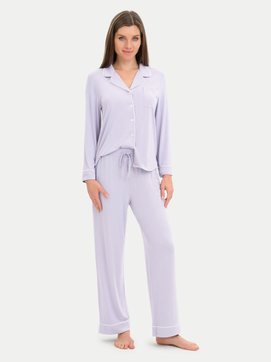 Long Sleeve Bamboo Pajama Set