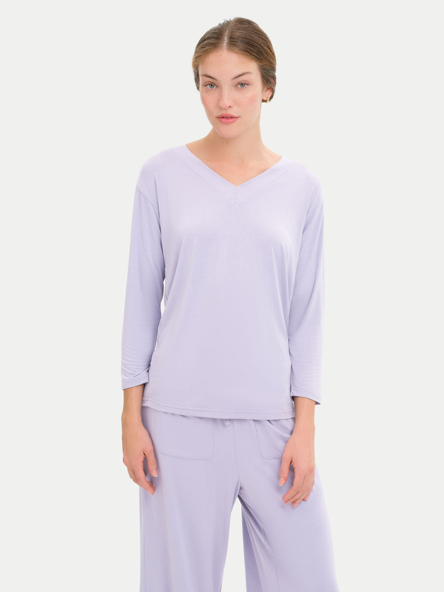 Long Sleeve Bamboo Slouchy PJs Set