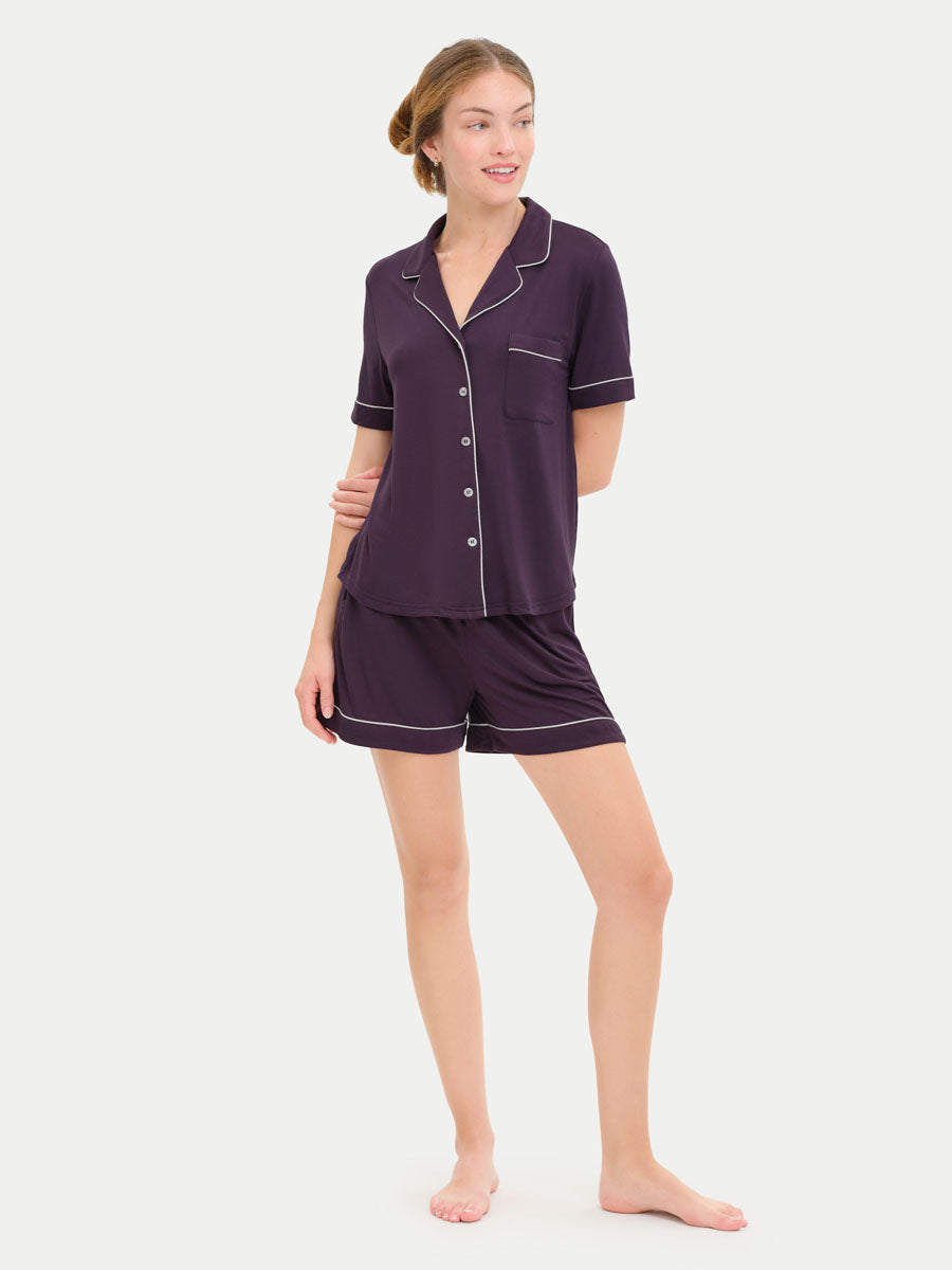 Short Sleeve Bamboo Pajama Set