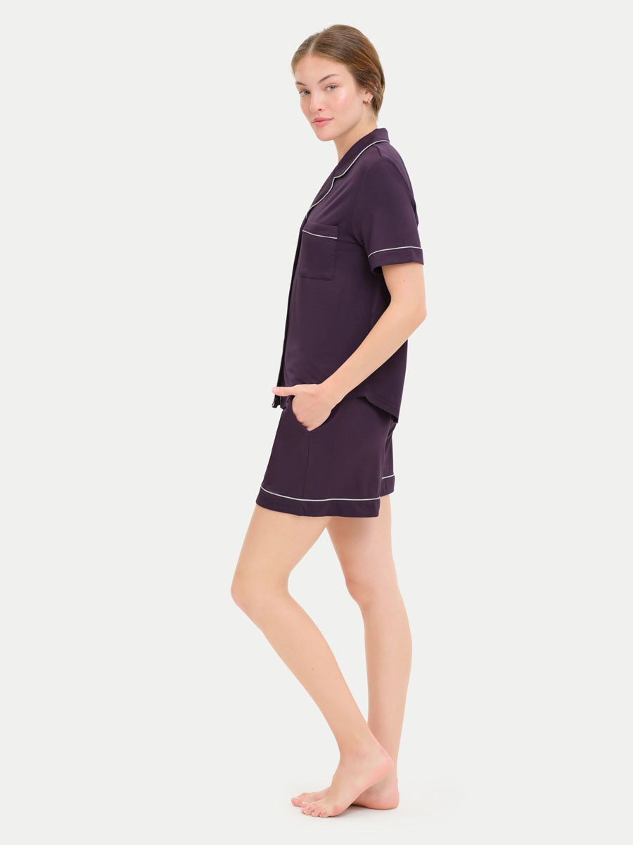Short Sleeve Bamboo Pajama Set