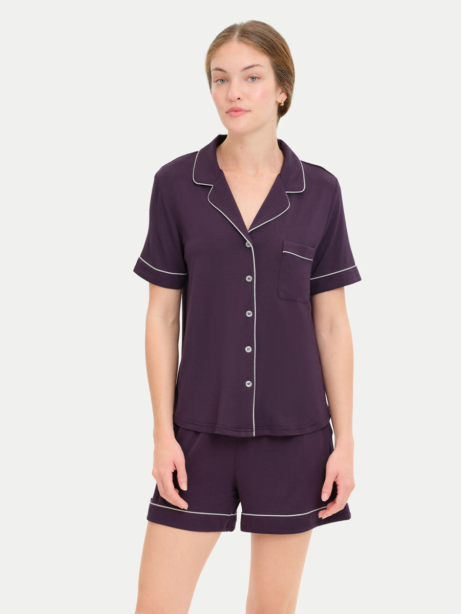 Short Sleeve Bamboo Pajama Set