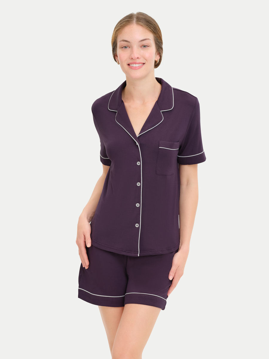 Short Sleeve Bamboo Pajama Shirt