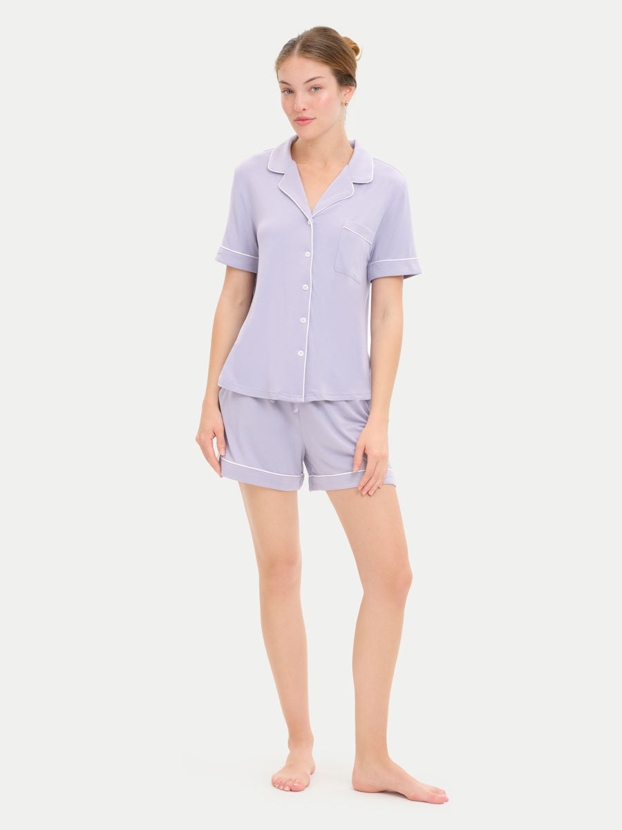 Short Sleeve Bamboo Pajama Shirt