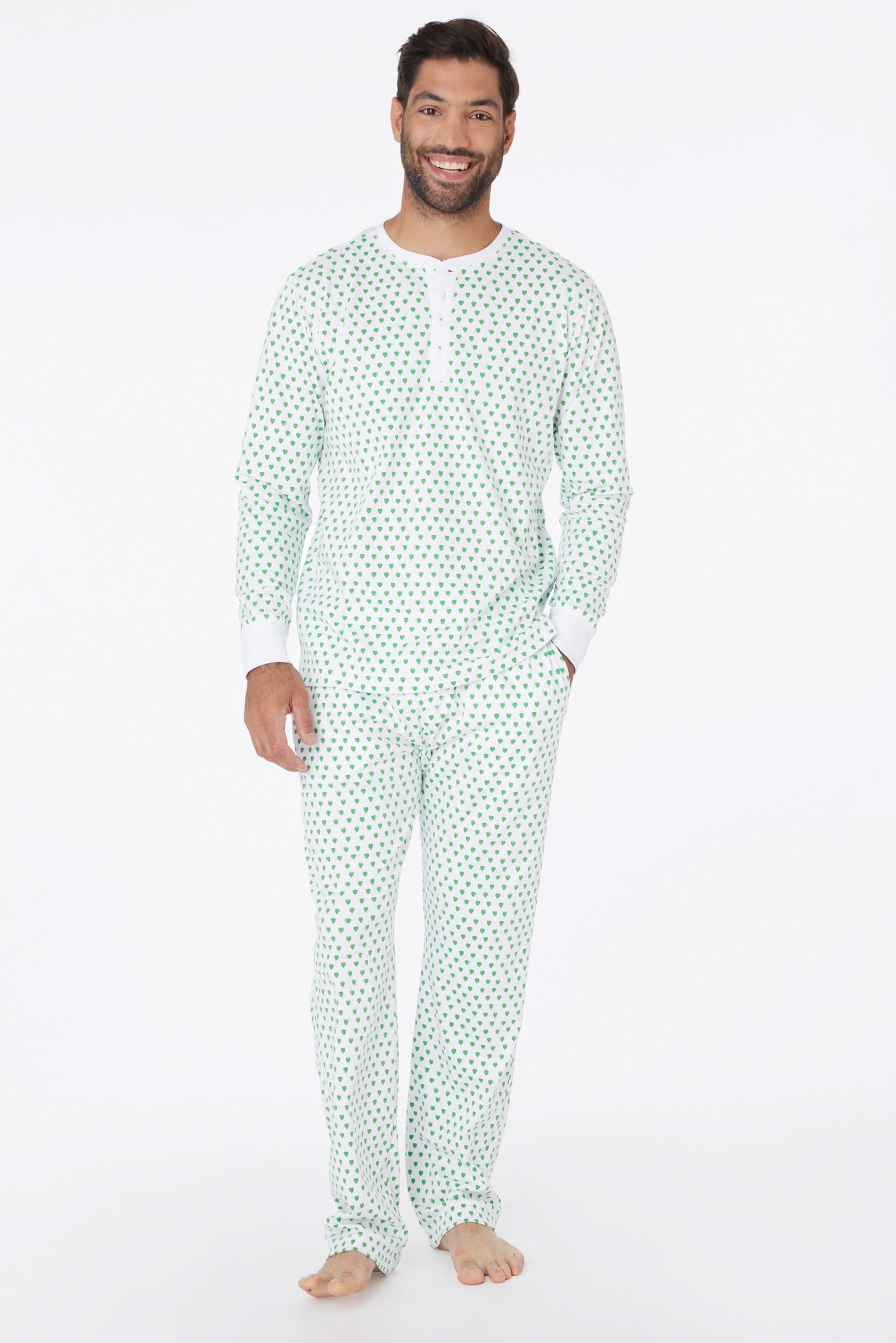 Mens Hearts Spencer Pajamas