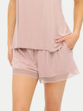 Bamboo Lace Cami Shorts