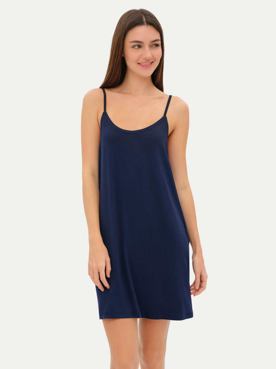 Sleeveless Short Bamboo Sleepshirt