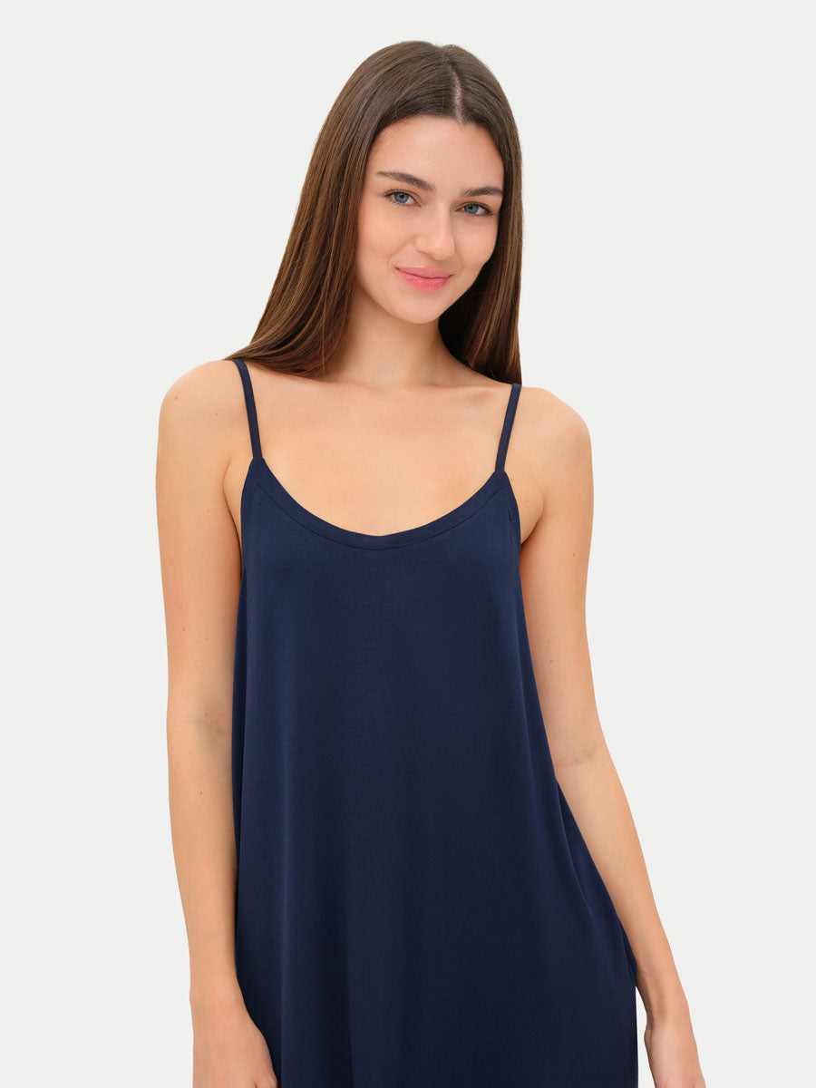Sleeveless Short Bamboo Sleepshirt