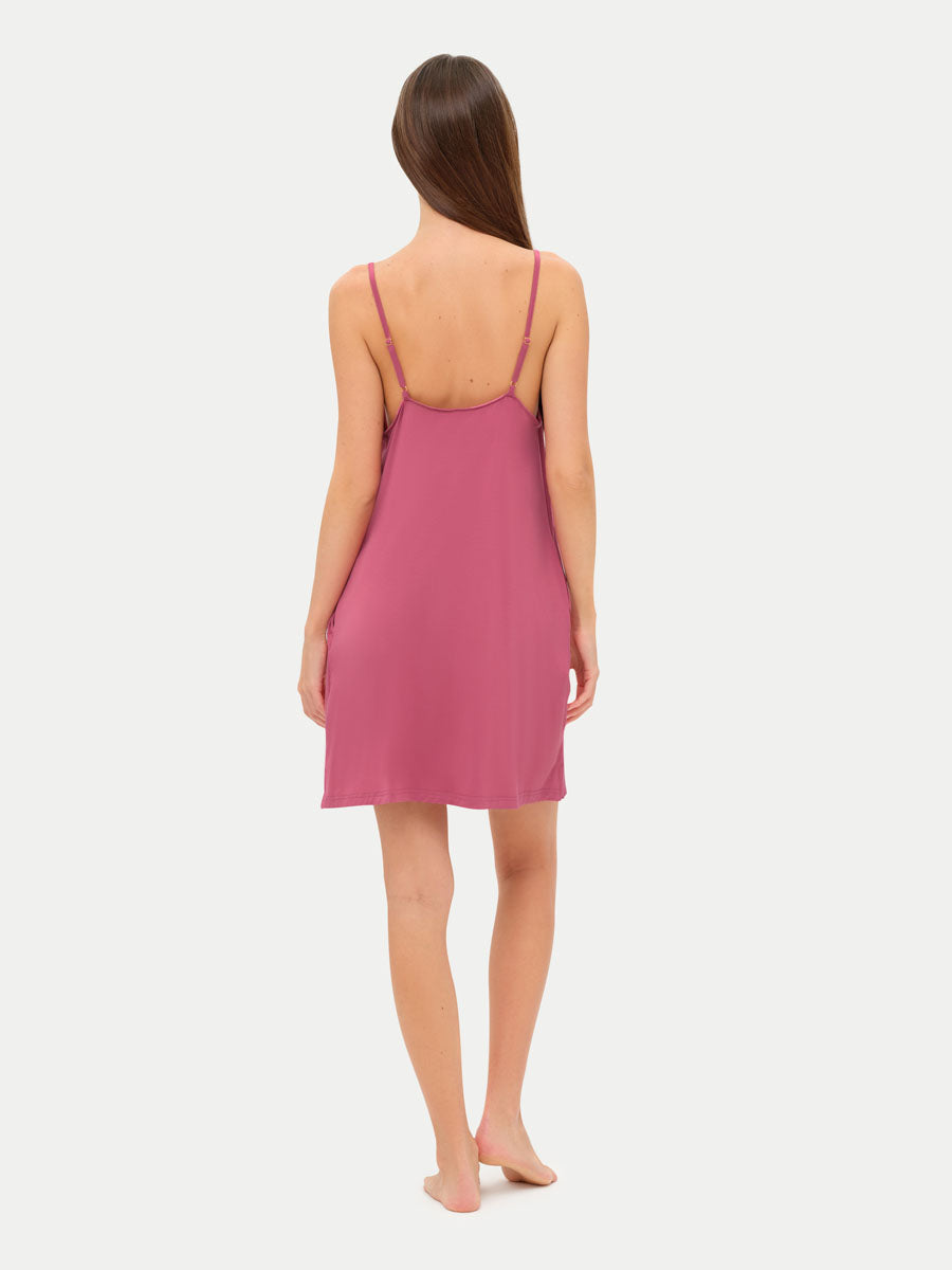 Sleeveless Short Bamboo Sleepshirt