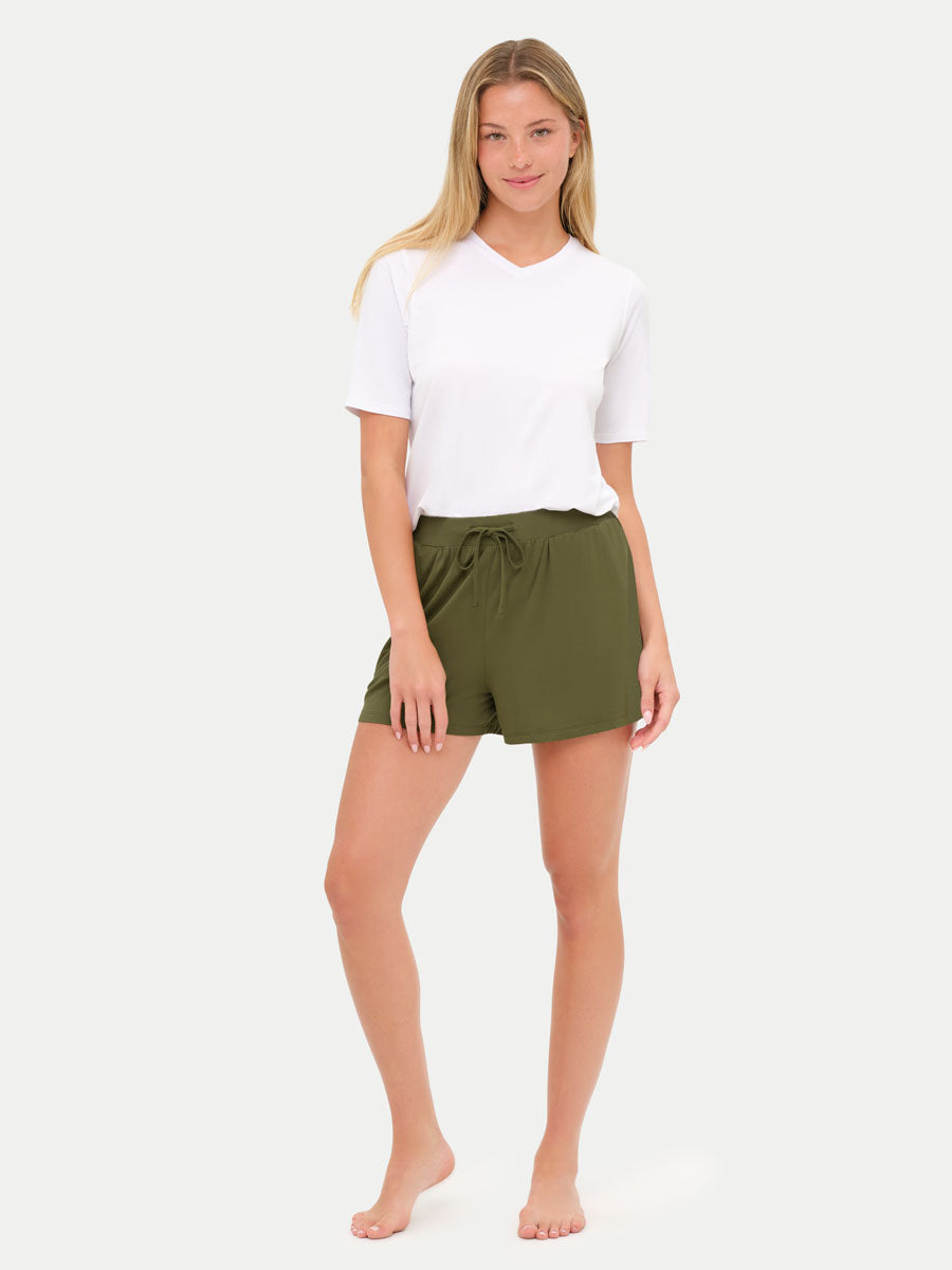 Bamboo Lounge Jogger Shorts