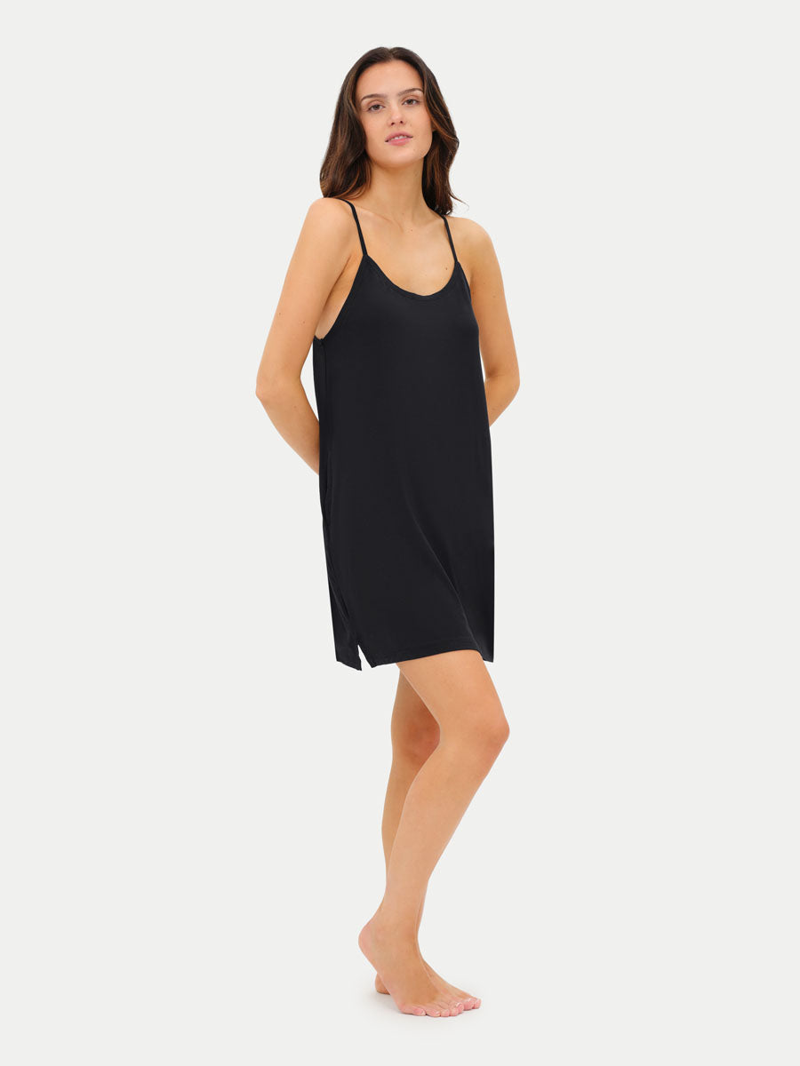 Sleeveless Short Bamboo Sleepshirt
