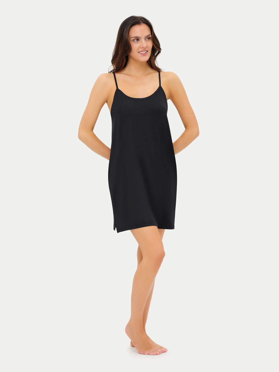 Sleeveless Short Bamboo Sleepshirt