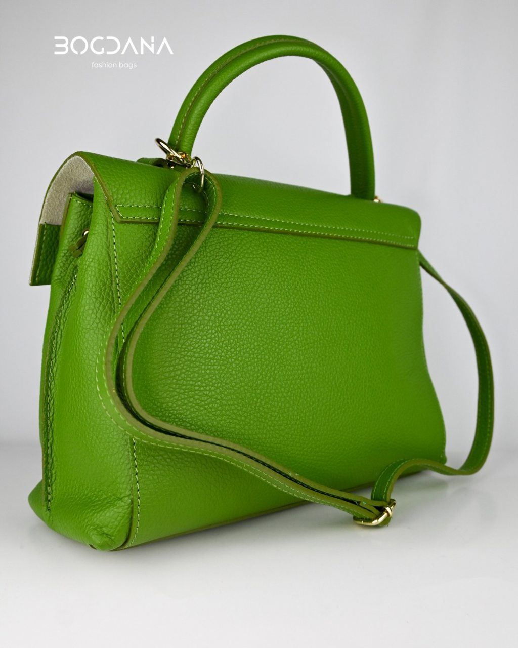 LIME Elegance Genuine Leather Handbag