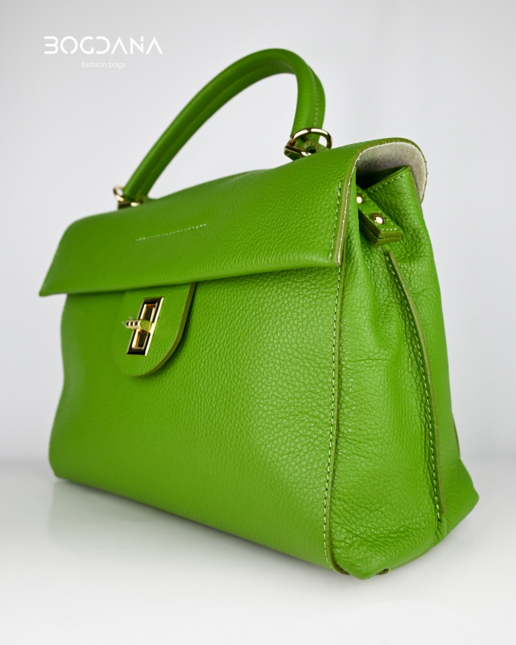 LIME Elegance Genuine Leather Handbag