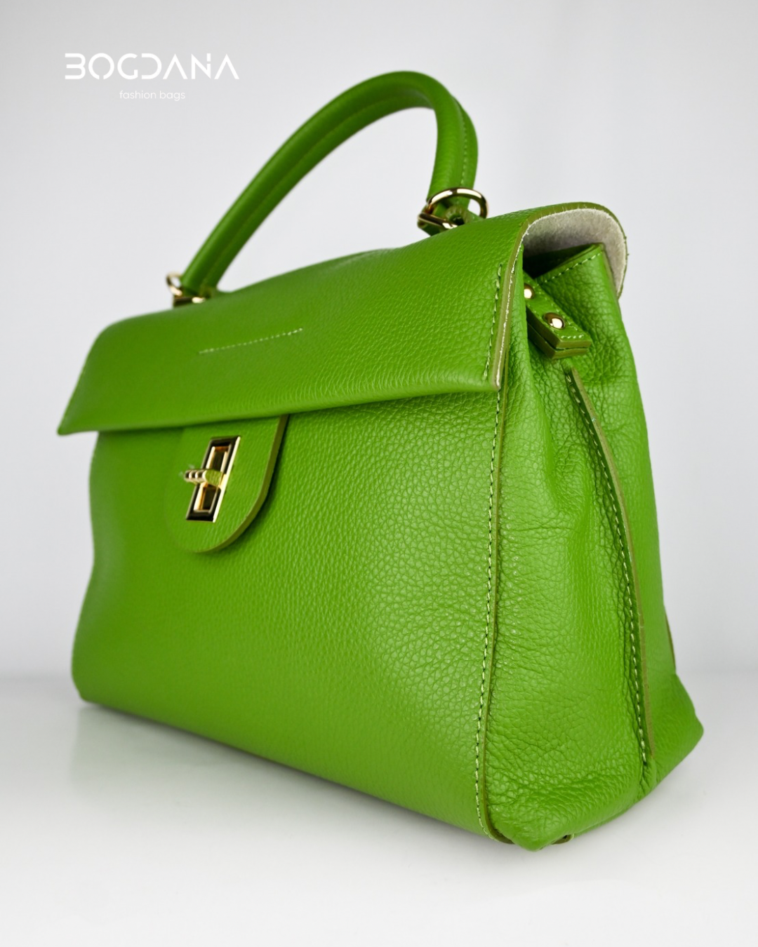 LIME Elegance Genuine Leather Handbag